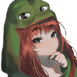 ToadGirl_Huh emote for Discord