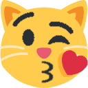 kissingCat emote for Discord