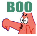 Patrick_Boo emote for Discord