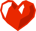 googleredheart emote for Discord