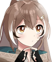NanashiMumei_Shy emote for Discord