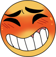 Flushed emote for Discord