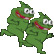 pepegasRun emote for Discord
