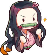 NezukoDetermined emote for Discord