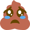 Crying_Poop emote for Discord
