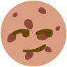 thecookiethatsmilesback emote for Discord