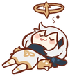 paimon_asleep emote for Discord