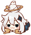 paimon_smug emote for Discord