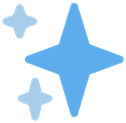 blue_sparkles emote for Discord