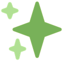 green_sparkles emote for Discord