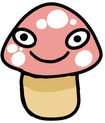 smileyshroomie emote for Discord
