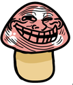 trollfaceshroomie emote for Discord