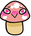 blushyshroomie emote for Discord