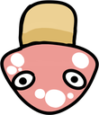 upsidedownshroomie emote for Discord