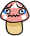 sadshroomie emote for Discord