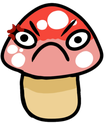 angryshroomie emote for Discord