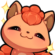 vulpix_sparkle emote for Discord