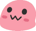 PinkKirbyBlob emote for Discord