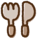 fork emote for Discord