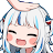 GawrGura_Pat emote for Discord