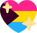 Demipan_Pride_Heart_Panromantic emote for Discord