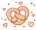pretzel_hearts emote for Discord