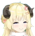 Watame_Smug emote for Discord