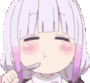 Kanna_eating emote for Discord