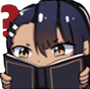 Nagatoro_Reading emote for Discord