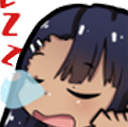 Nagatoro_Sleeping emote for Discord