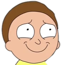 Morty_smirk emote for Discord