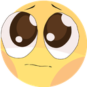 Worried emote for Discord