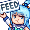 01_Aqua_Feed emote for Discord