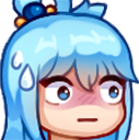 06_Aqua_Surprised emote for Discord
