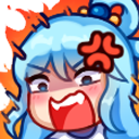 08_Aqua_Angry emote for Discord