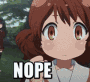 nope_runaway emote for Discord