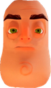moustacheless emote for Discord