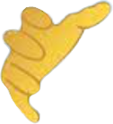 DabMeUp1Hand emote for Discord