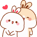 bunny_snuggles emote for Discord
