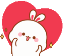 bunny_heart2 emote for Discord