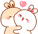 bunnies_hug emote for Discord