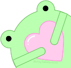 Kawaii_Frog_With_Heart emote for Discord