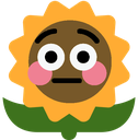 sunflowerflush emote for Discord
