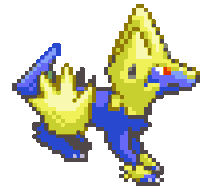 running_manectric emote for Discord
