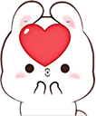 bunny_heart emote for Discord