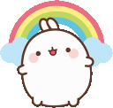 bunny_rainbow emote for Discord