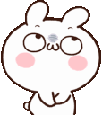 bunny_nervous emote for Discord
