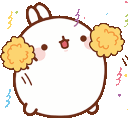 bunny_pompoms emote for Discord