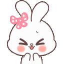 bunny_teehee emote for Discord