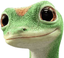 Smiling_GEICO_Gecko emote for Discord